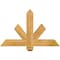 Ekena Millwork Kennewick Rough Sawn Timber Gable Bracket, Western Red Cedar, 36"W x 23"H x 4"D x 4"F, 15/12 Pitch GBW036X23X0404KEN00RWR - alternate 1